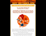 Hot Metabolism – Increase your metabolism to burn fat.